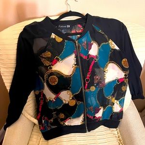 Jacket style top